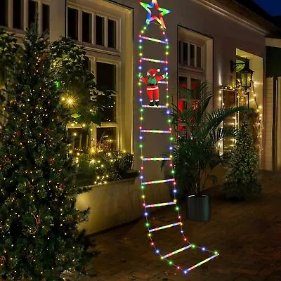 LED Christmas Light11ft Christmas Decorations Outside Light With Santa Claus ... • $31.39