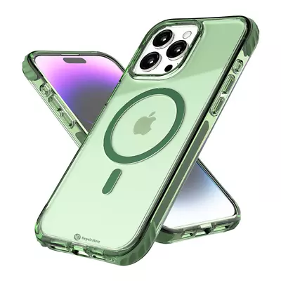 IPhone 15 Plus Compatible Case Cover Echo Wave Transparent- Clear Green • $50.88