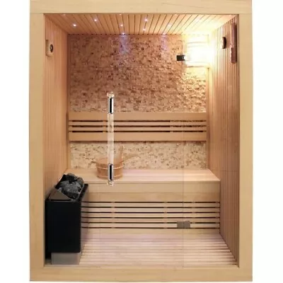 3 Person Sauna Traditional Indoor Wood Stone SPA HARVIA Heater 4.5 KW Steam New • $4790.10