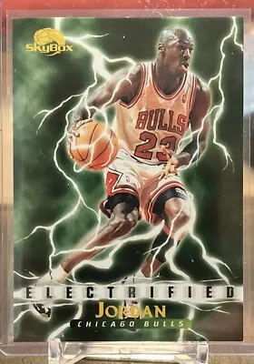 Michael Jordan Electrified #278 1995-96 Skybox Premium Basketball • $1.99