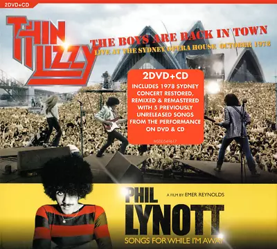 Thin Lizzy ~ Songs For While I'm Away • 2DVD + CD • 2022 Mercury Studios ••NEW•• • $28.98