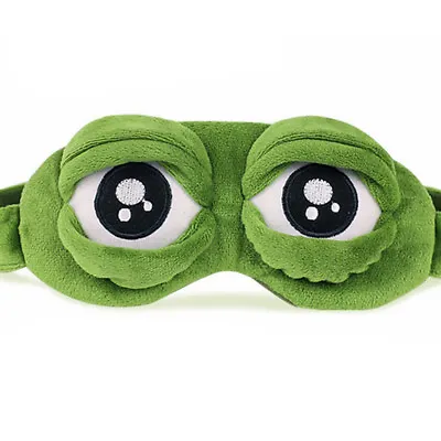 Pepe The Frog Sad Frog 3D Eye Mask Cover Sleeping Rest Sleep Anime Funny G $6 • $6.49