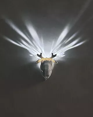 Elk Wall Light Made In USA For Kids Teens Adults Battery Powered • $30