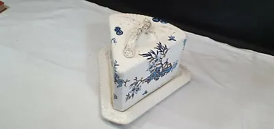 Antique Royal Bonn Germany Franz Ant Mehlem Cheese Butter Dish & Lid • £32