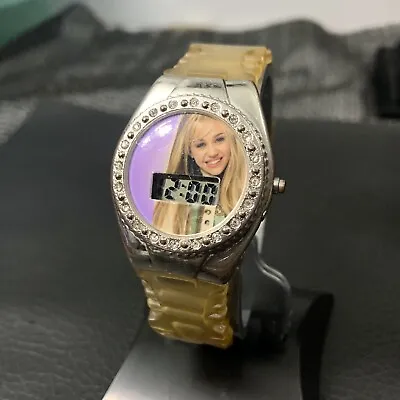 Vintage Disney Hannah Montana Digital Display Rhinestone Watch New Battery • $20