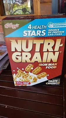 KELLOGGS NUTRI GRAIN CEREAL BOX 805g Value Pack (empty) • $5