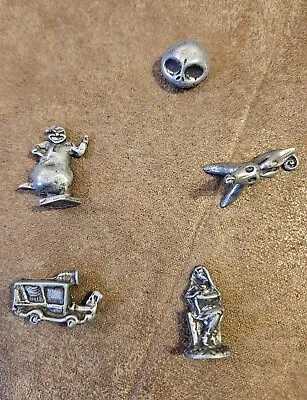 Monopoly The Nightmare Before Christmas Replacement Game Token Pieces Lot Of 5 • $14.99