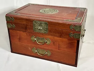 £59 • Buy Vintage Wooden Arts And Crafts Jewellery Box