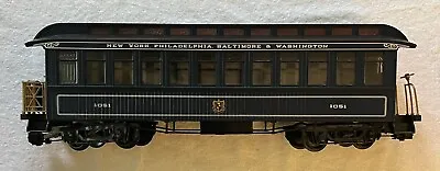 Bachmann G Scale B&O Royal Blue Observation Passenger Car #1051 Lighted 97343 • $32.75