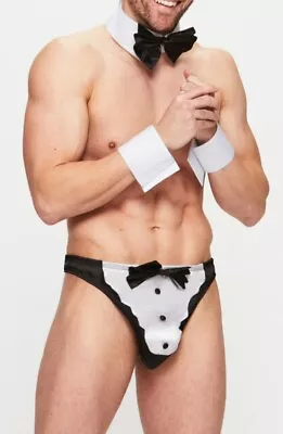 Ann Summers Mens Tuxedo Set Fancy Dress Butler In The Buff Waiter Thong  • £10