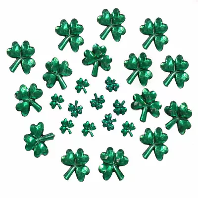 Shamrock Clover Craft Shapes Irish Embellishment Shape Jewel St. Patrick's Day☘️ • £2.99