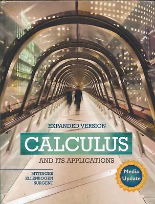 NEW Calculus And Its Applications Media Update Bittinger + MyMathLab Access Code • $33.14