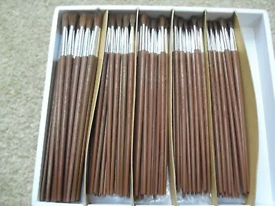 Huge Lot Of Vintage Aristocraft Modeler Paint Brushes NIB • $99