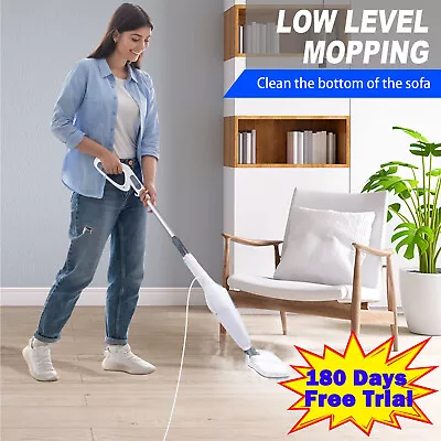 High-end Steam Mop Upholstery Carpet Cleaner For Floor Cleaning Electric Mop US • $54.14