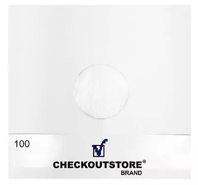 25 COS Paper Record Inner Sleeves Polylined With Hole For 12  Vinyl 33 RPM • $14.20