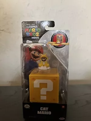 Super Mario Bros Movie CAT MARIO 1” FIGURE • $15