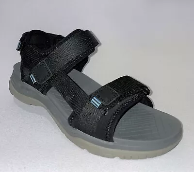 Earth Origins BOWEN Mens Black 7258477MFAB-BLK Memory Foam Comfort Sandals • $39.99