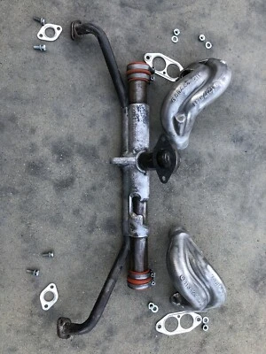 OEM GERMAN VW Bus Bug Thing Ghia Intake Manifold Swirls Dual Port Kit • $175