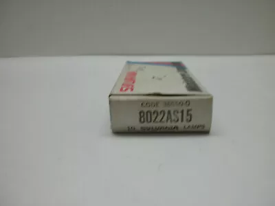 Sylvania 8022 Miniature Lamp Bulbs 5v .021a T1 Sub-midget Flange (lot Of 8) Nib • $11.12