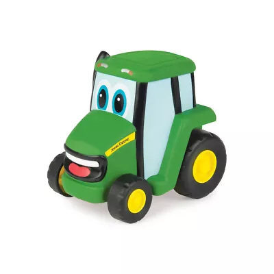 John Deere Kids 18cm Johnny Push N Roll Tractor Toy • $29.95