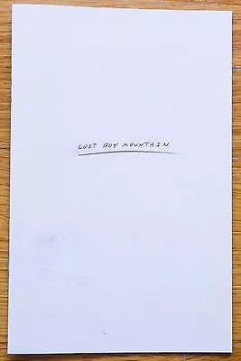 $140 • Buy ALEC SOTH/MORRISON - LOST BOY MOUNTAIN 2009 1ST EDITION (broken Manual) - FINE