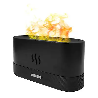 $20.99 • Buy 3D Flames Essential Oil Diffuser Aroma Humidifier 210ml USB Air Purifier Mist