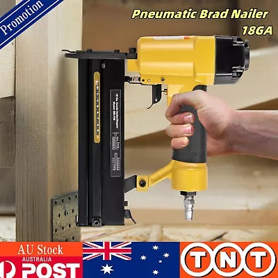 18GA Air Brad Nail Gun Pneumatic Nailer Finishing Wood Framing Nail Tool AU • $48