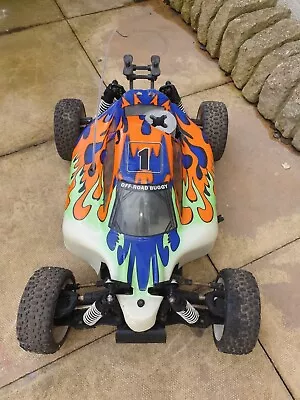 Nitro 1/8 Scale 4x4 Xtm Terminator 2 Rc Buggy • £20