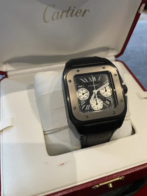 £6500 • Buy Cartier Santos 100 Xl Chronograph