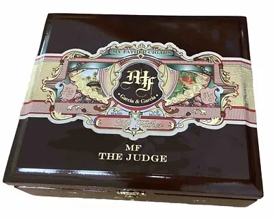 My Father Cigars  The Judge  Toro Fino Empty Cigar Box BEAUTIFUL Wood Box • $2.99