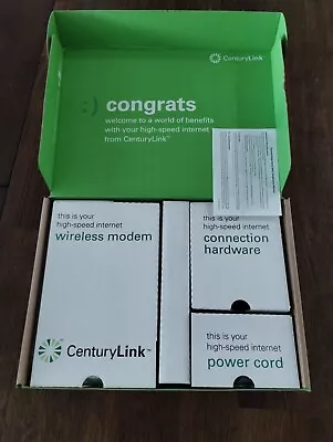 New CenturyLink ActionTec C1000A DSL Wireless WiFi 4-Port Modem/Router Combo • $39.95