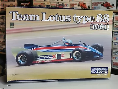 Ebbro 1/20 011 Team Lotus Type 88 (1981)  Model Kit New Sealed • £49.99