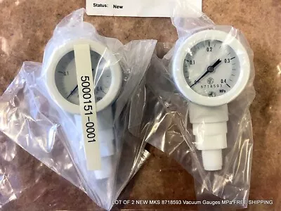 LOT OF 2 NEW MKS 8718593 Vacuum Gauges MPa FREE SHIPPING • $111.99