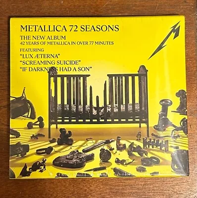 72 Seasons By Metallica (CD 2023) - BRAND NEW & Sealed • $9.99