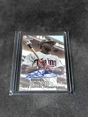 Miguel Sano 2016 Topps Stadium Club Auto Autograph RC • $11.99