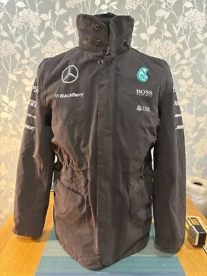 Lewis Hamilton 2015 Official Mercedes Petronas Formula 1 Team Jacket Size XS (C1 • £34.94