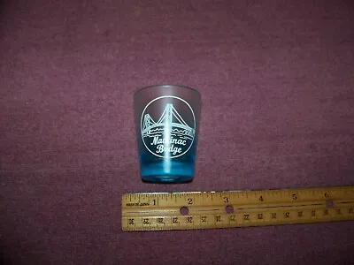 Mackinac Bridge Michigan Shot Glass  Complete Your Collection Today!  • $7.25