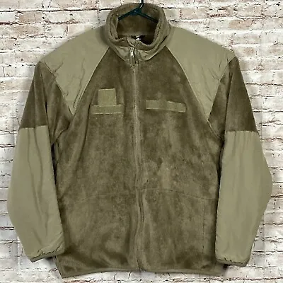 Kenyon Military Polartec Pile Fleece Thermal Zip Jacket Mens XL Green USA MADE • $26.89