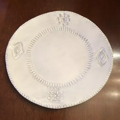 Vietri Icanto White Dinner Plate 11 1/2 Inches • $47