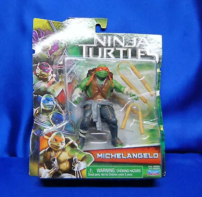 Teenage Mutant Ninja Turtle Michelangelo  4 1/2  Inches High - 2014 - NEW • $19.99