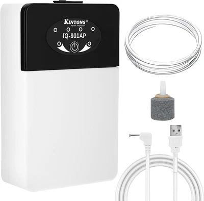 £18.46 • Buy Aquarium Air Pump, Luckits Fish Tank Air Pump Silent With Fish Tank Air Stone