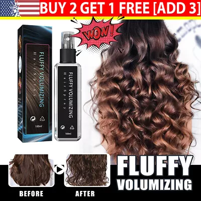 NEW Fluffy Volumizing Hair SprayExtra-Volume Magic Styling Gel100ml 😍 • $8.22