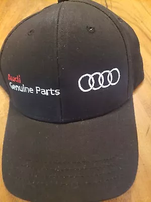 $5.99 • Buy AUDI Genuine Parts Audi Of Smithtown Black Hat Cap 