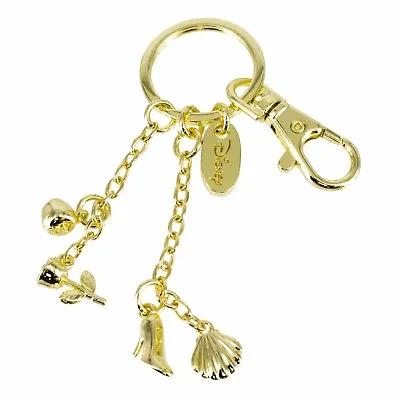 £5.99 • Buy Disney Princess Keyring Keychain Charms Rose Gold Ariel, Belle, Jasmine Sticker