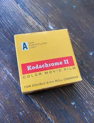Kodachrome II Color Movie Film Super 8 Cartridge Type A Indoor Outdoor Exp 1965 • £6.75