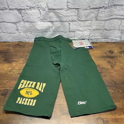 Vintage Bike Green Bay Packers Compression Shorts NFL Proline NOS NEW  • $49.99