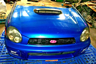 $1790 • Buy Jdm Subaru Bug Eyed 02-03 Sti V7 Front End Blue 