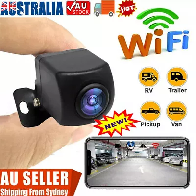 170° WiFi Wireless Car Rear View Cam Backup Reverse Camera IPhone Android IOS 9B • $22.99