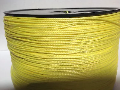 $20 • Buy 100' Of 1.5mm Yellow Dyneema SK75 320Kg Tensile. Very Light 12 Strand Rope