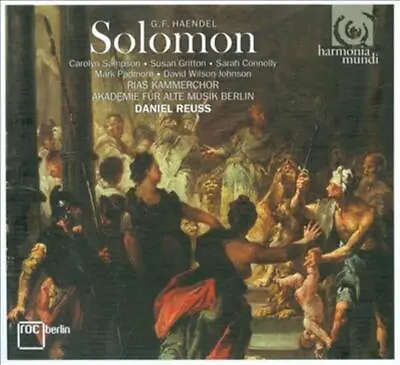 Akademie Für Alte Musik / Daniel Reuss - George Frideric Handel : Soloman CD • £7.58